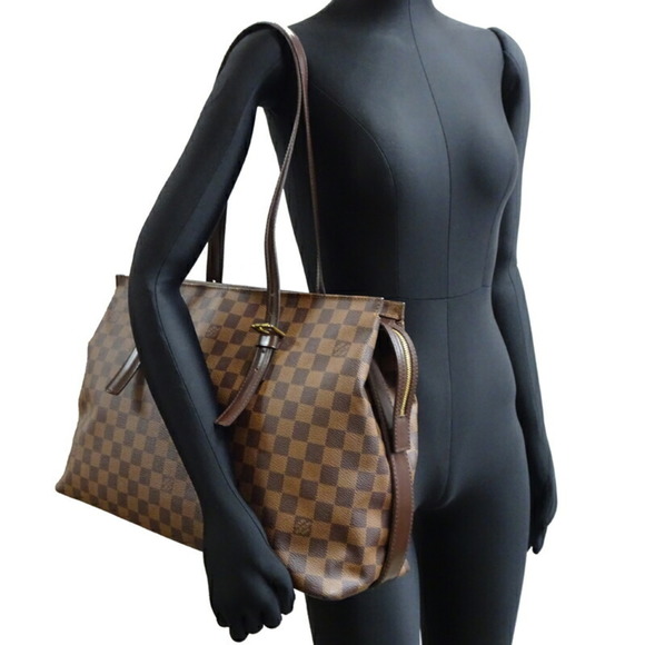 LOUIS VUITTON Chelsea Tote Bag N51119 Damier Brown - Picture 8 of 9